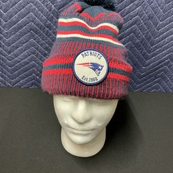 New England Patriots Knit Hat New Era On Field Sideline Home Cap NFL  100 years