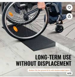 Rubber ramp