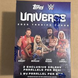 2025 Topps Wwe universe value box