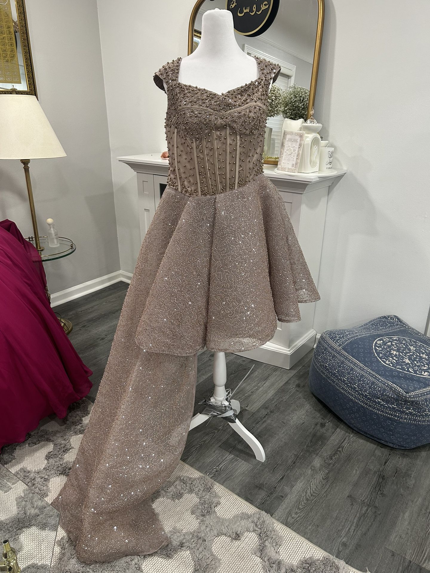 Beaded Corset Dress