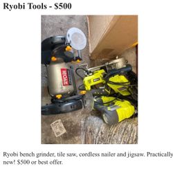 Ryobi Tools