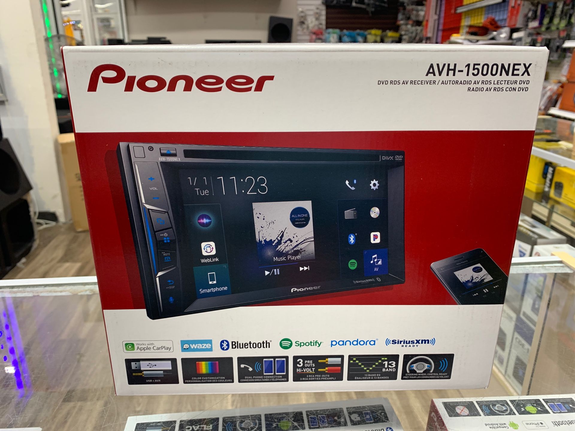 Pioneer AVH-1500 NEX radio