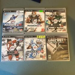 Old School, Playstation Three Video Games Willing To Sell All Of Them For 20 Bucks ! But We Can Talk A Price On Each Of Them