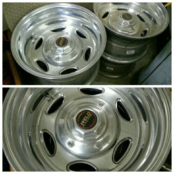 Weld racing wheels 16.5 x10 , 8 lug