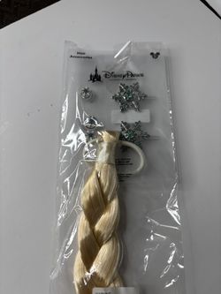 New Disney Park Authentic Hair Accessory Set Ponytail