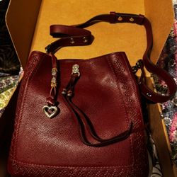 Brand New Italian leather Brighton Bag