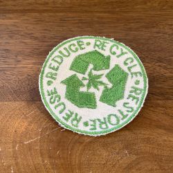 Reduce Reuse Recycle Patch