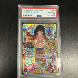 Monkey D Luffy Op09 #119 Psa 10