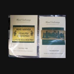 2 Stencil Metal Xmas