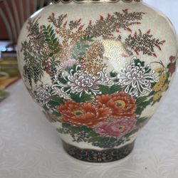 Ginger jar  almost 12”tall a