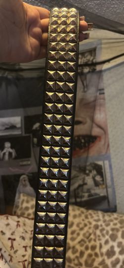 Used studded belt
