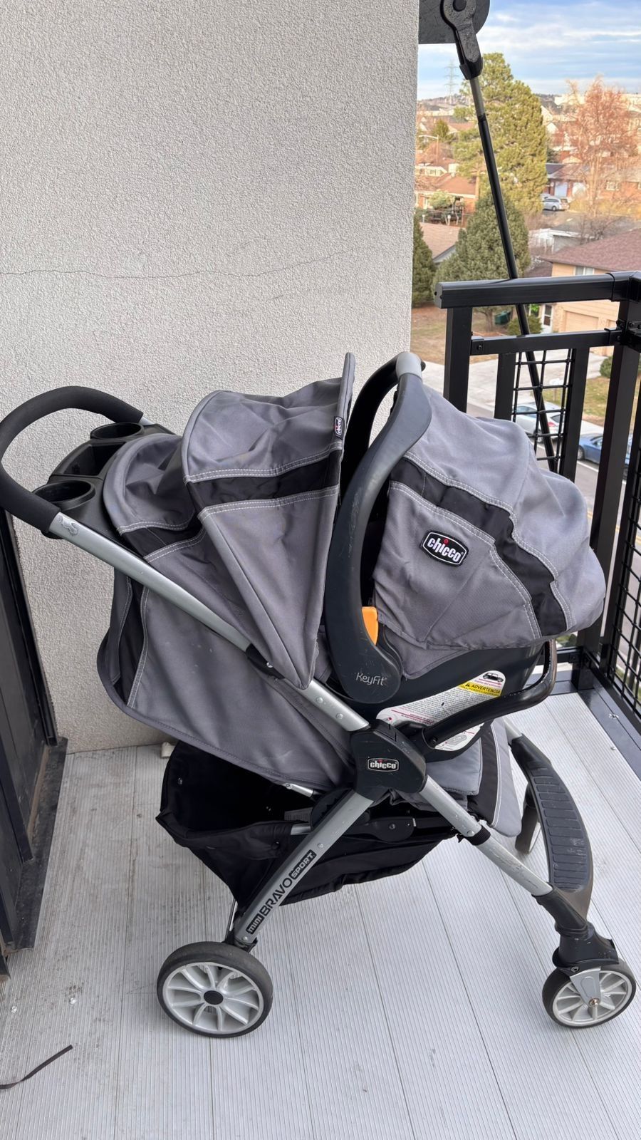 Stroller And Car Seat Travel System Mini Bravo Chicco