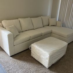 Sectional With Ottoman ‼️different Colors Available ‼️