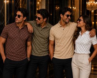 New monogram polo shirts 👕 size M, L, XL, XXL