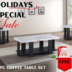 3pc Juego De Coffee Table 
