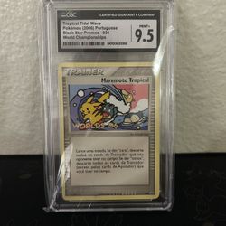 Pokemon PORTUGUESE Tropical Tidal Wave (Maremoto Tropical) #036 Worlds 06 Cgc 9.5 