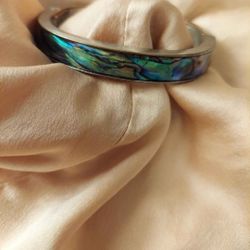 Abalone Shell Bangle Bracelet