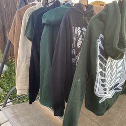 Attack on Titian hoodies