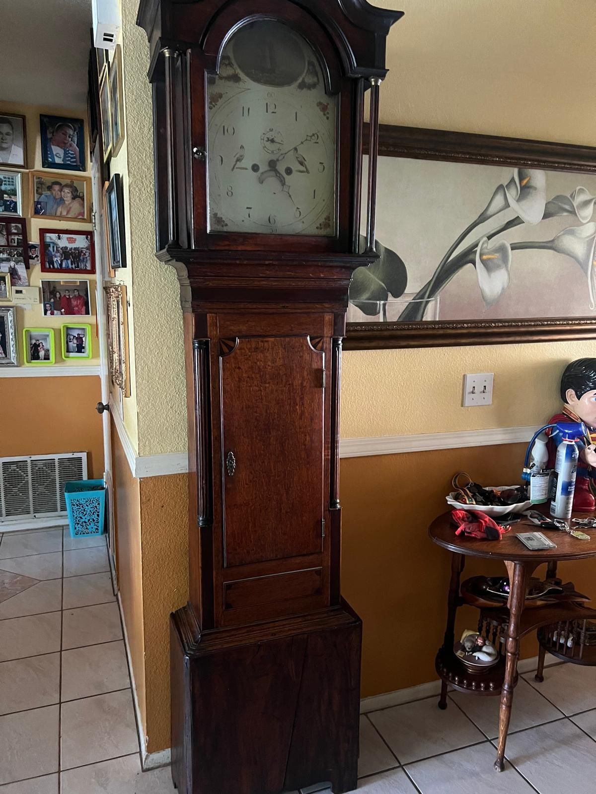 Antique grandpa clock