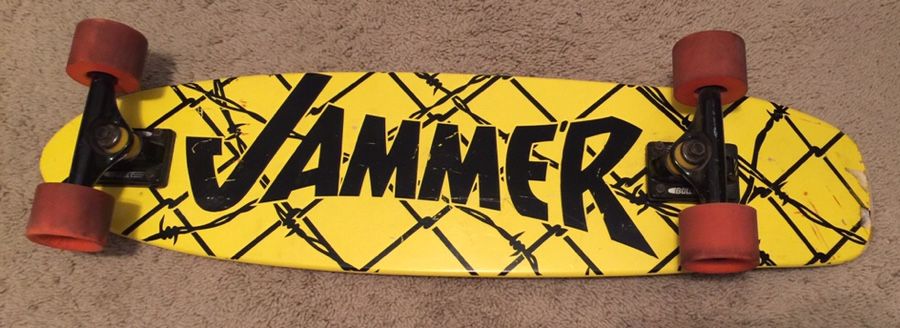 Vintage 1980s Santa Cruz Jammer Skateboard