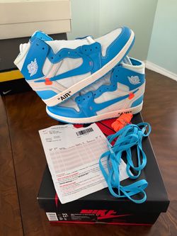 Jordan retro 1 off-white UNC size 10 brand new OG all