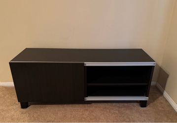 IKEA TV unit in black-brown