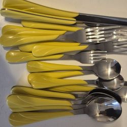 Fiesta- Harvest Gold Flatware 1950s-60's MCM