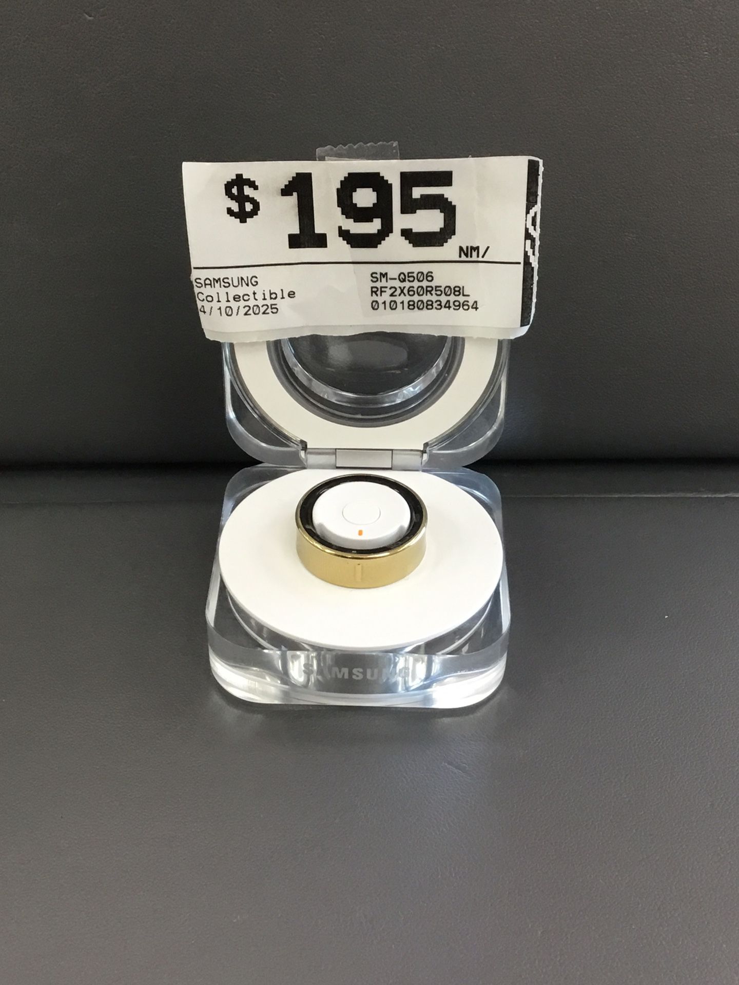 Samsung Titanium Gold Galaxy Ring #834964