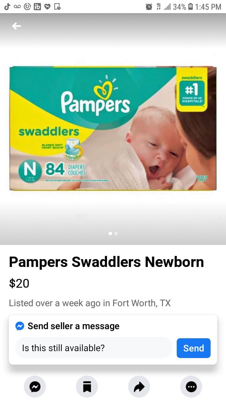 Newborn Pampers