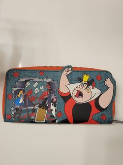 Loungefly Disney Alice in Wonderland Zip Wallet