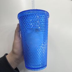 Starbucks 2022 Japan Sapphire Blue Studded Tumbler 
