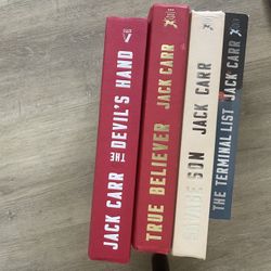 Jack Carr The Terminal List Series - First 4