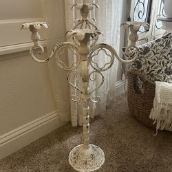 BEAUTIFUL UNIQUE CANDLE HOLDER   29” X 19.5