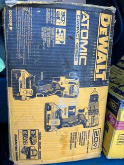 New Dewalt Set