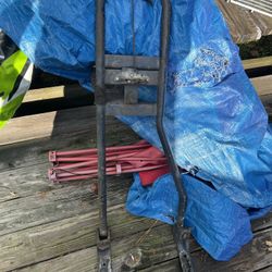 Rear Spare Tire Rack/carrier For 87-94 Chevy/chevrolet 