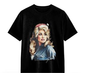 Dolly Parton T-Shirt – Black – Size XL – New