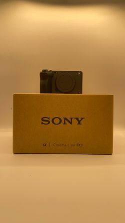 Sony FX3A Cinema Line Camera
