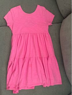 Girls Hot Pink Dress