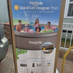 12ft X 36" Funside Pool With Filter Pump System Brand New (Price Is Firm)