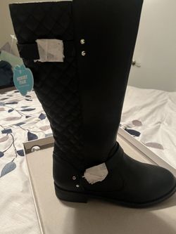 New SO Girls Black boots