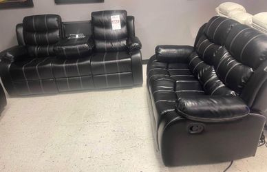 NEW RECLINING SOFA AND LOVESEAT WITH FREE DELIVERY ORDER AND PAY ON DELIVERY