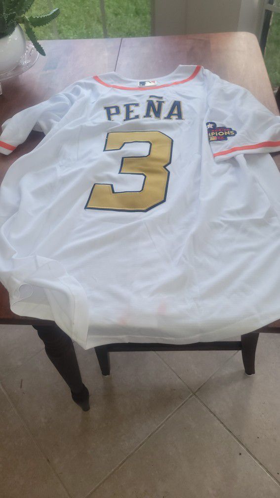 Men's Replica Jeremy Pena Jersey Size Large for Sale in Houston, TX -  OfferUp