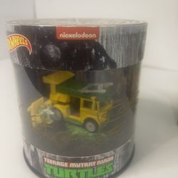 Hot Wheels Teenage Mutant Ninja Turtles Party Wagon SDCC Signed Kevin Eastman