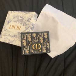 Christian Dior Oblique Cardholder Wallet