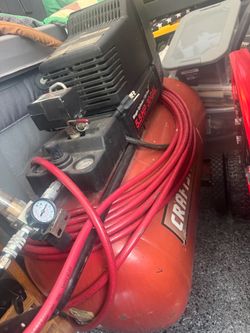 Craftsman 30-Gallon 5.5 HP Air Compressor with Hose and Regulator