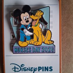 Disneyland Nurse's Day Pin 2026