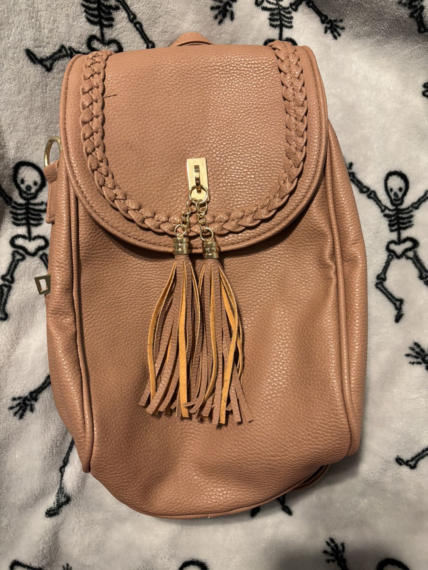 ivy london brown/pink bag