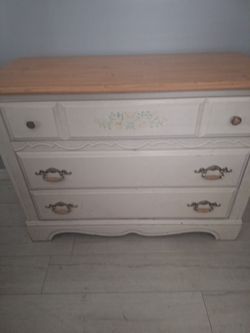 36" wood dresser