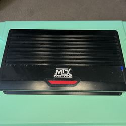 MTX Thunder 75.4 Amplifier - 4-channel car amplifier — 75 watts RMS x 4