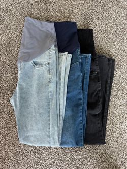 3 Pairs of Maternity Jeans